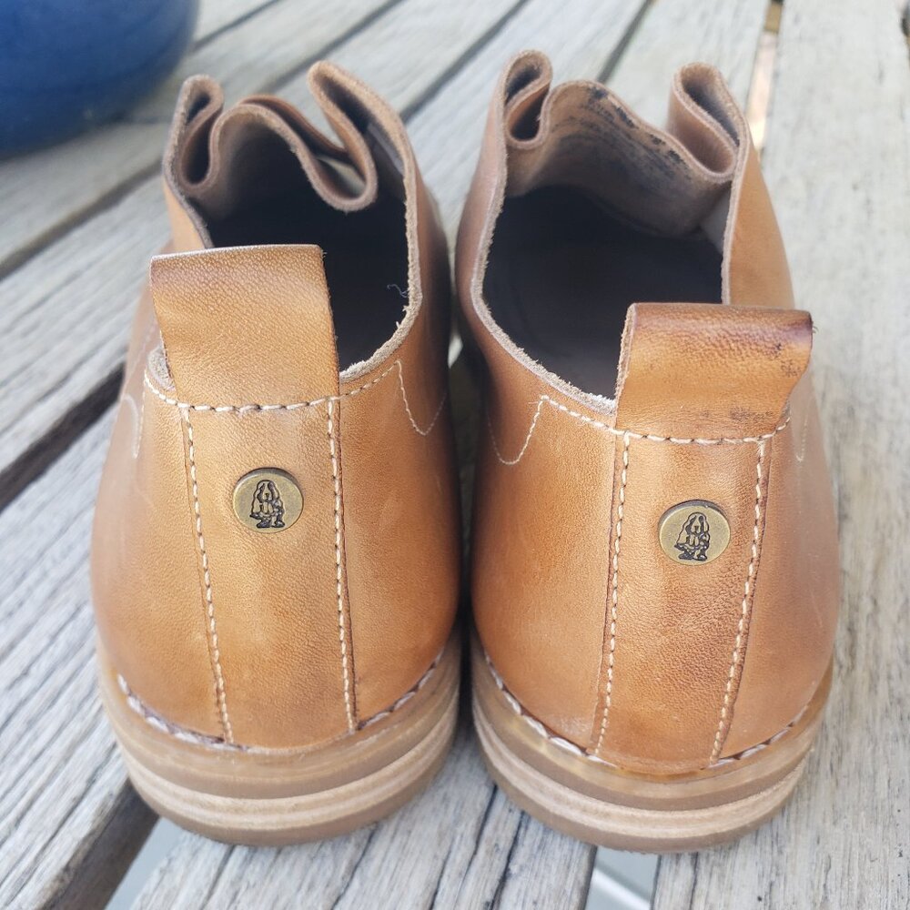 Women's Sz 7 Hush Puppies "Annerly Clever" Leather Slip-On Ankle Loafers NWOT - Picture 3 of 8